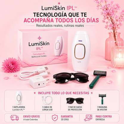 LumiSkin IPL™ Depiladora Laser