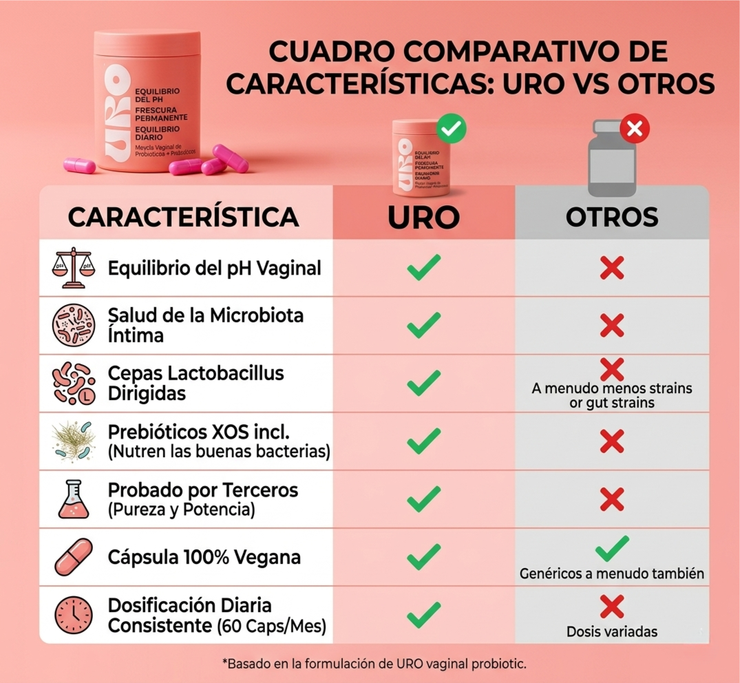 Uro Probiotico Vaginal Potenciado